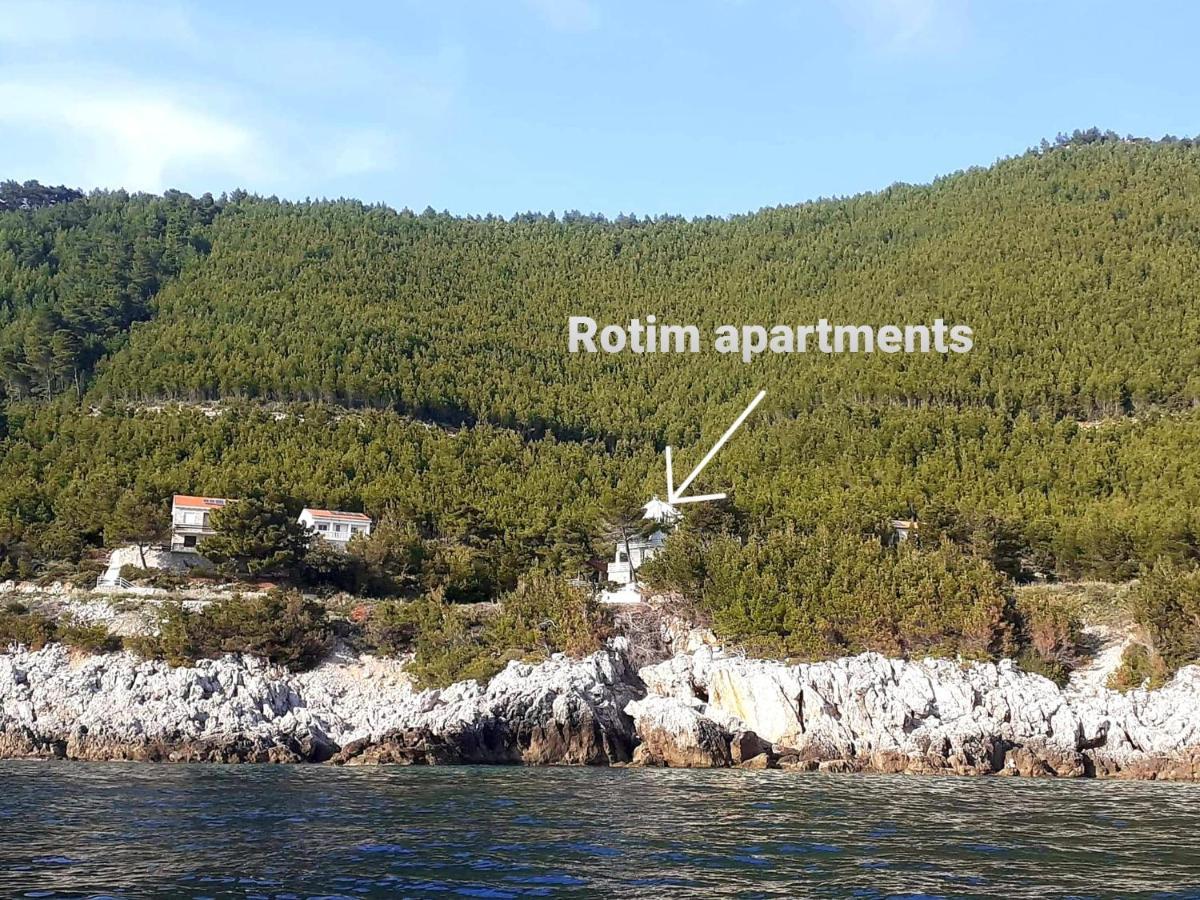 Apartments Rotim, Mljet, Sutmiholjska Babino Polje Exterior foto